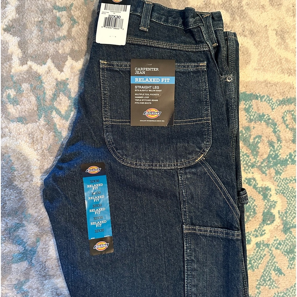 NWT-Men's Dickies Relaxed Fit Carpenter Jean